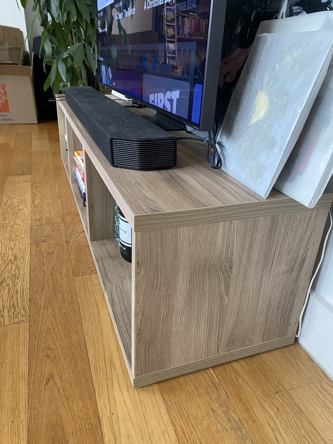 Ikea: BESTÅ TV unit, walnut effect light gray - photo 3