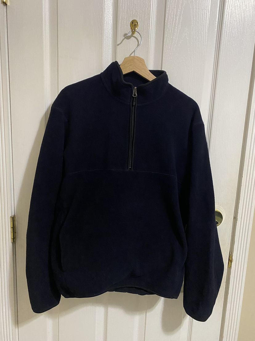 Uniqlo Quarter Zip Fleece Sweater