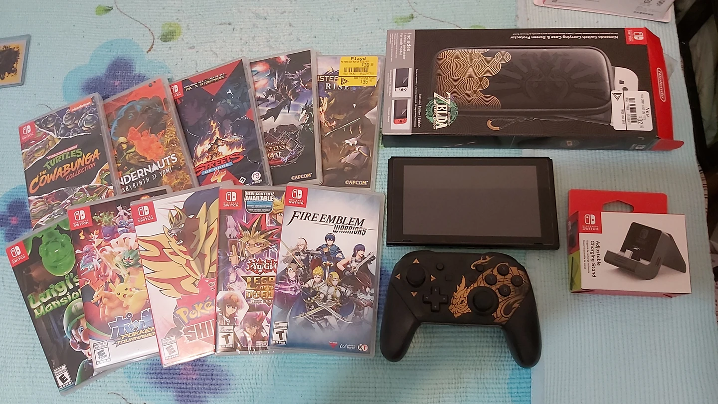 10 Switch Games Console Bundle thumbnail