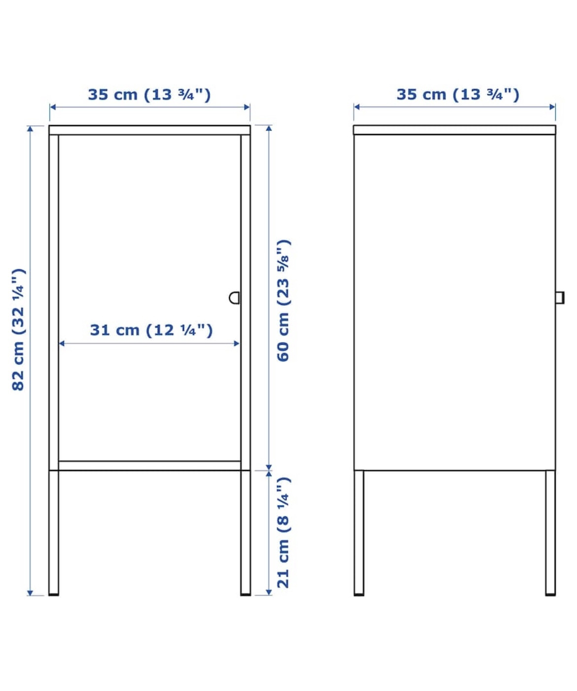 Ikea Cabinet, White - photo 5