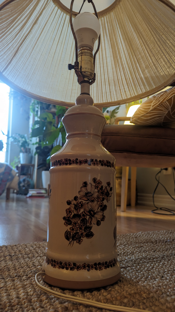 vintage lamp - photo 2