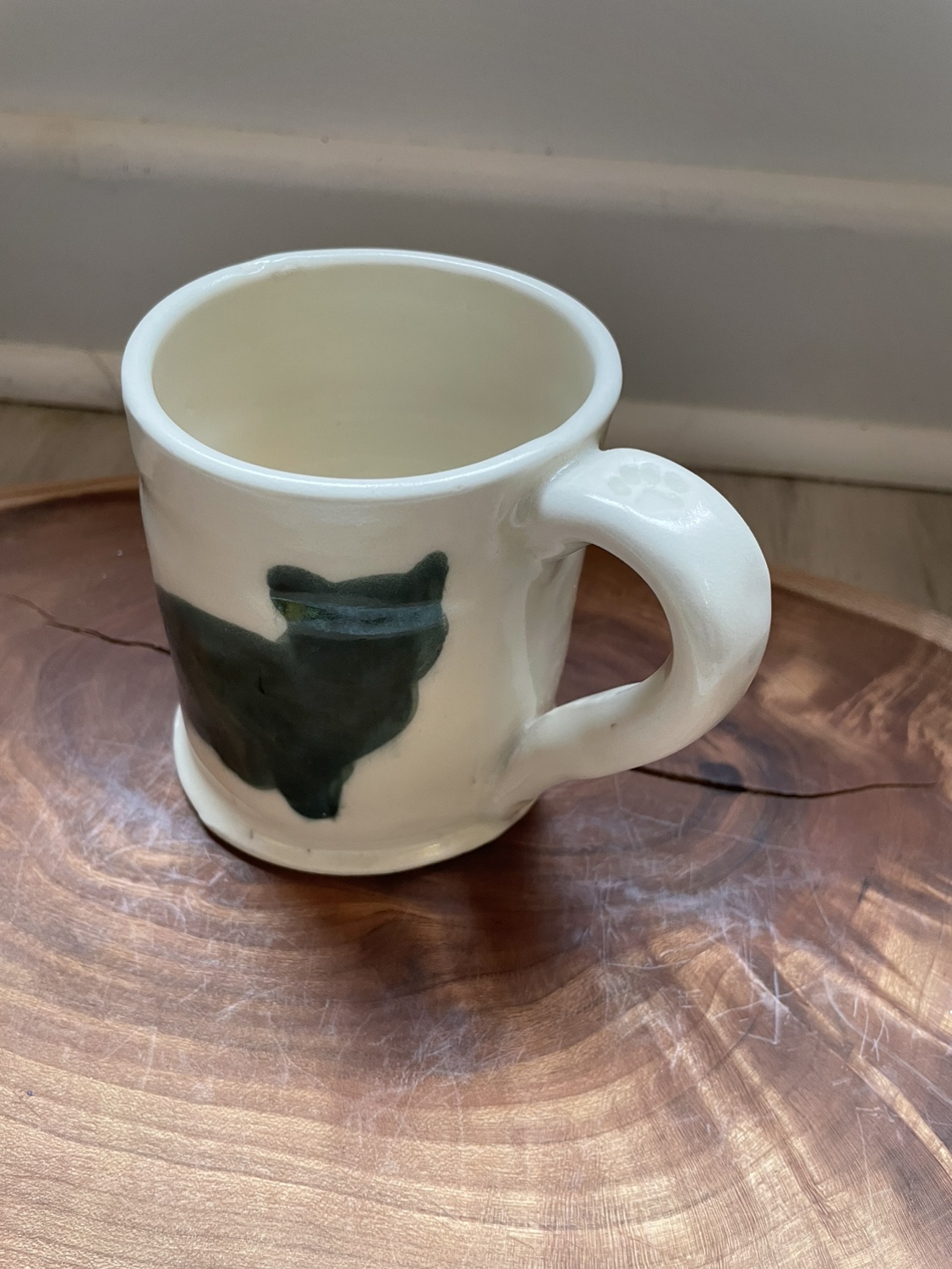 Kitty Cat Pottery Mug - photo 2