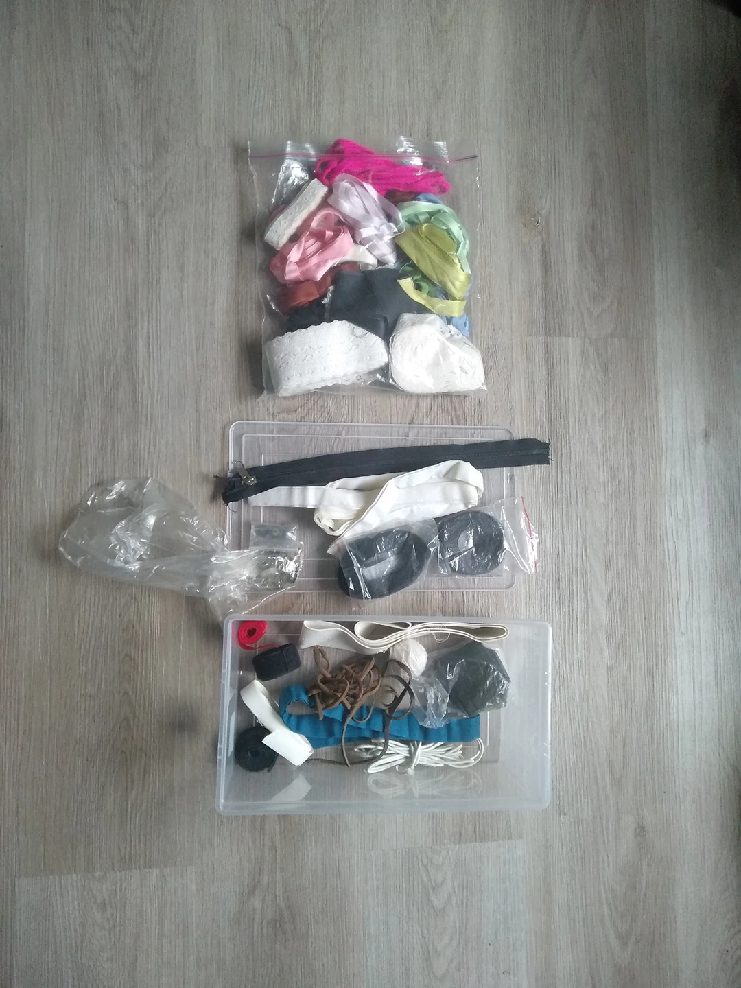 Sewing supplies and ribbon #freecycle thumbnail
