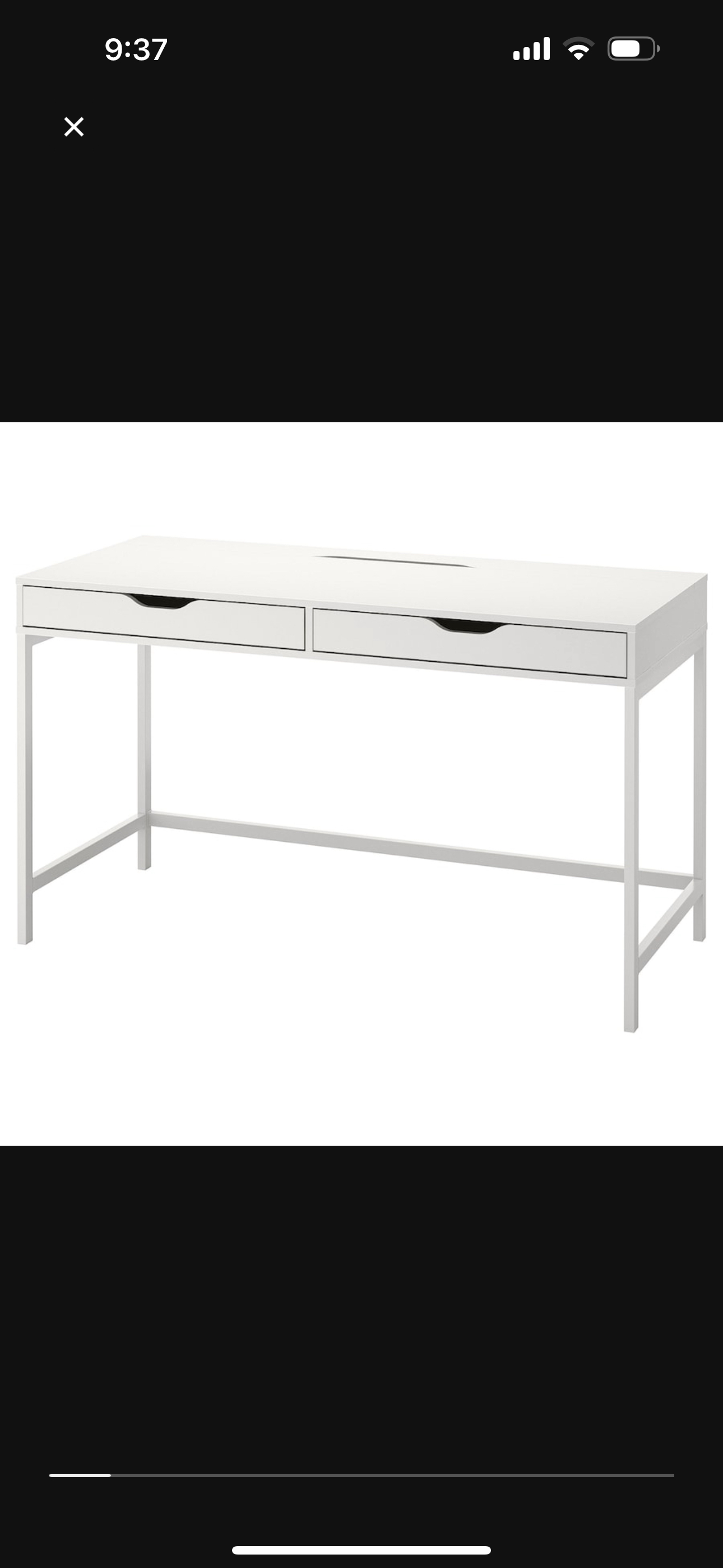 Alex Desk for sale - Smaller size - photo 2