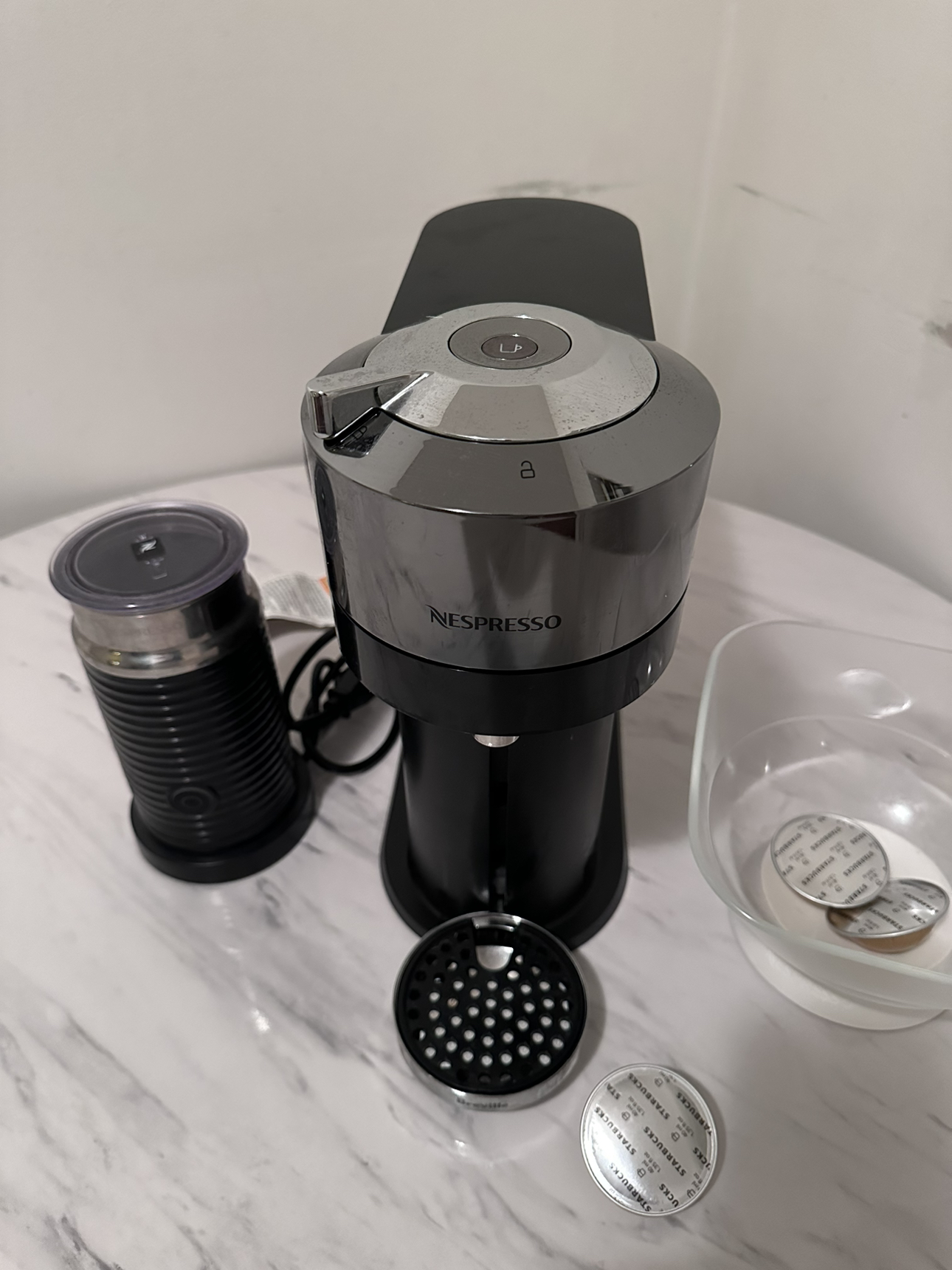 Nespresso Vertuo Next Premium Coffee  by Breville, Dark Chrome thumbnail