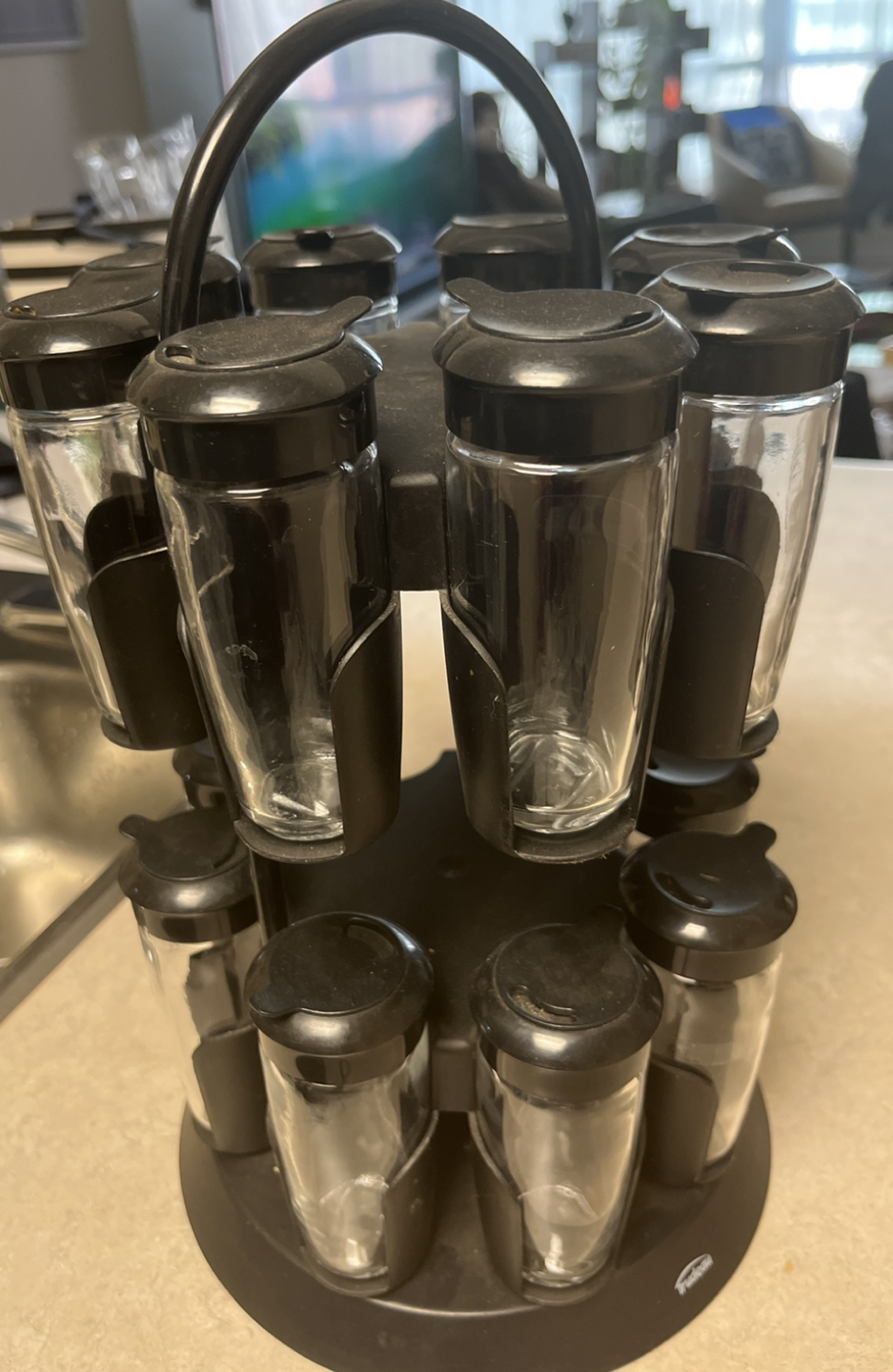 Perfect spice bottle organizer for your kitchen!