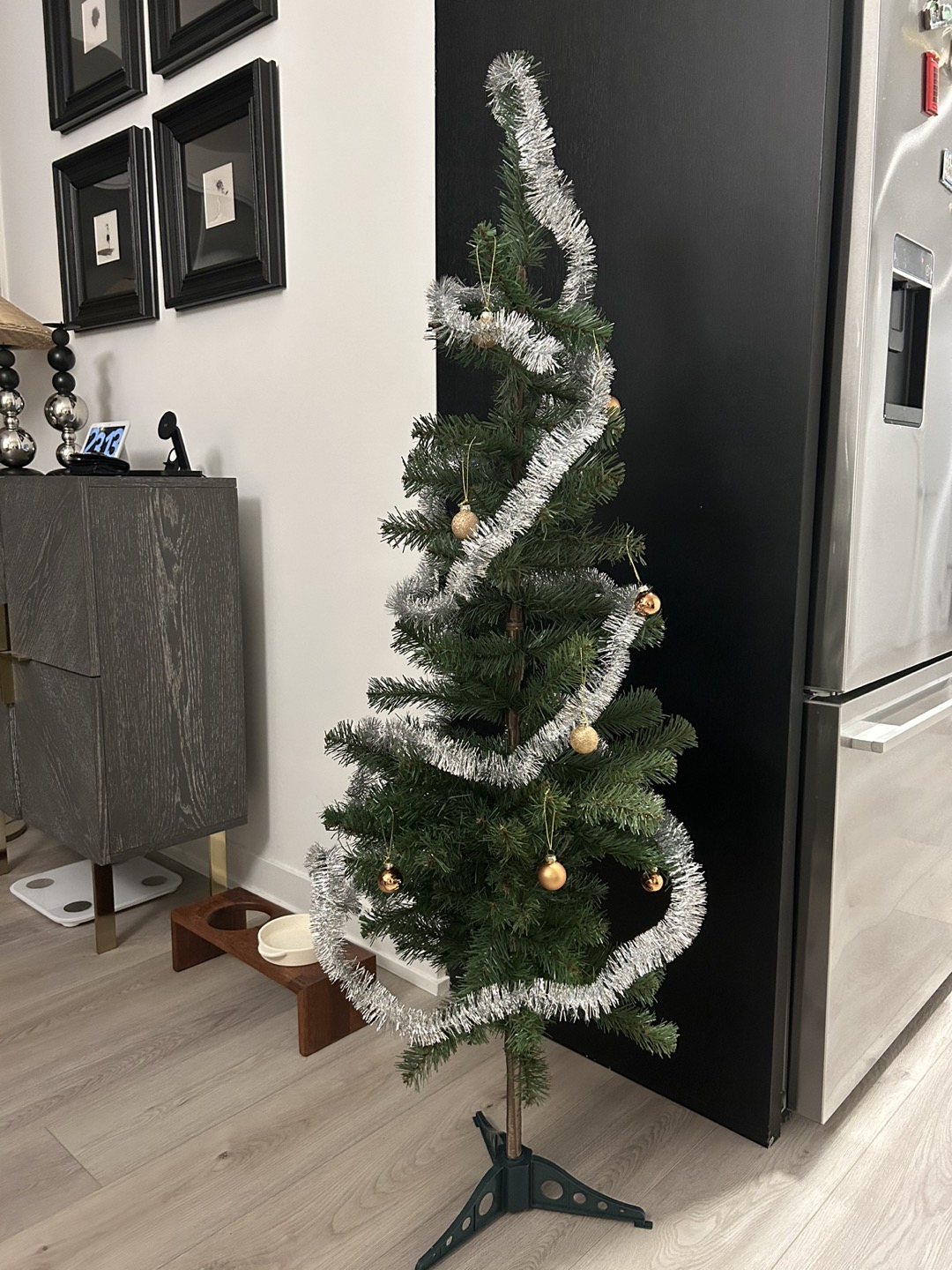 Ikea Christmas tree including ornaments and lights - photo 2