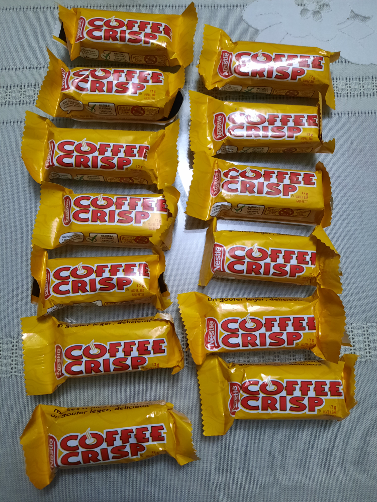 13 pcs coffee crisp chocolate