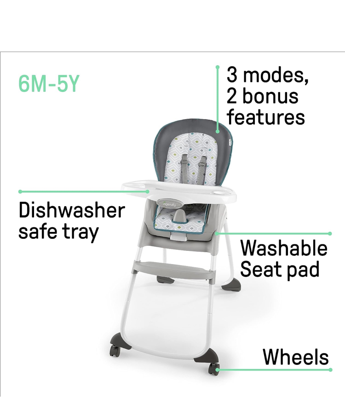 Baby high chair - photo 3