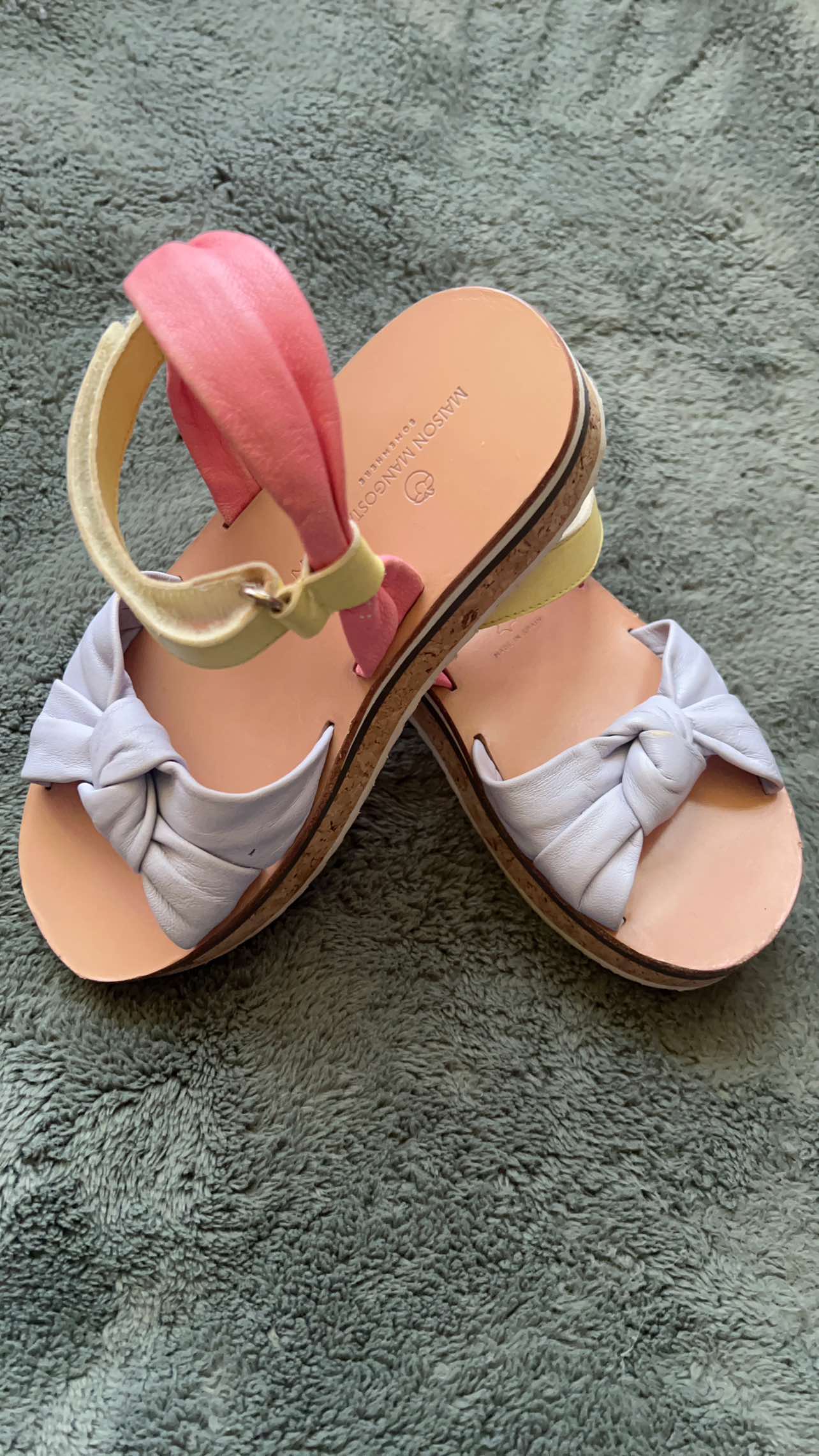 Kids Maison Mangostan Premium Leather Sandal image indicator(2)