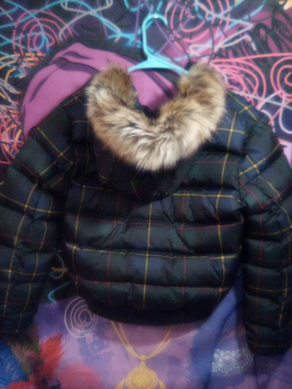 Authentic water resistant Polo Bear down jacket