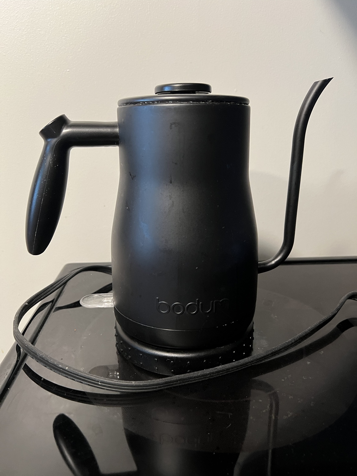Bodum Bistro Gooseneck Kettle - 1.0L - Matte Black