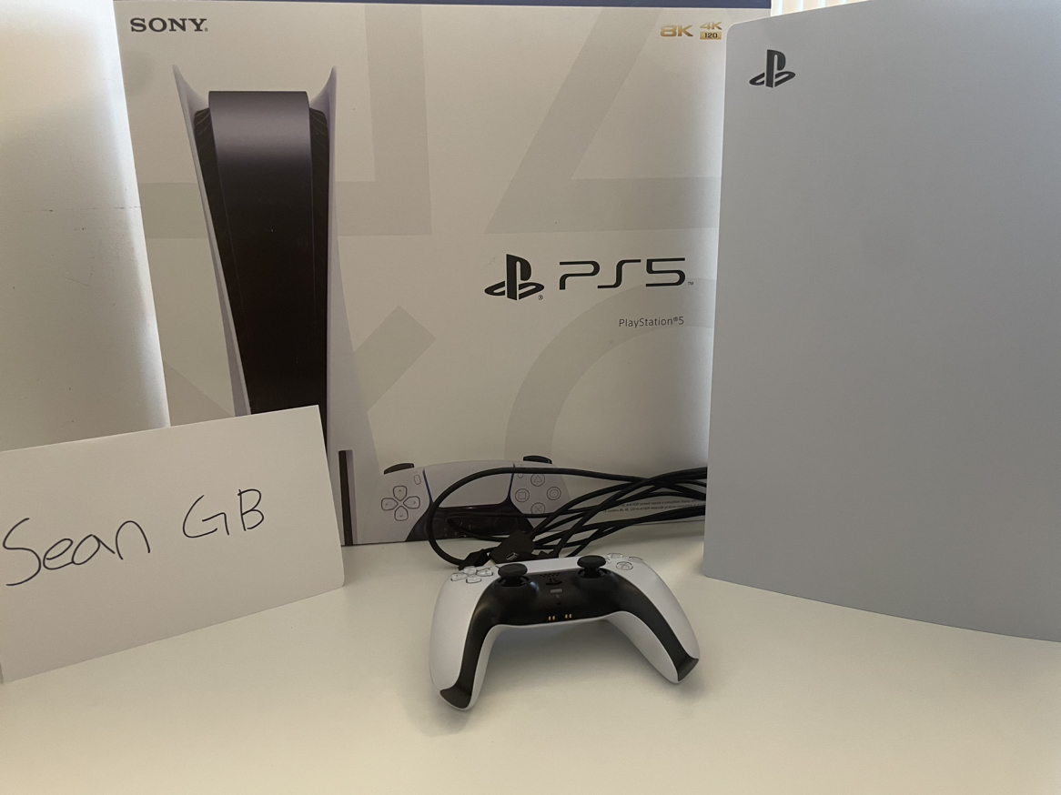 Used PS5 Disc edition selling (Like Brand New)