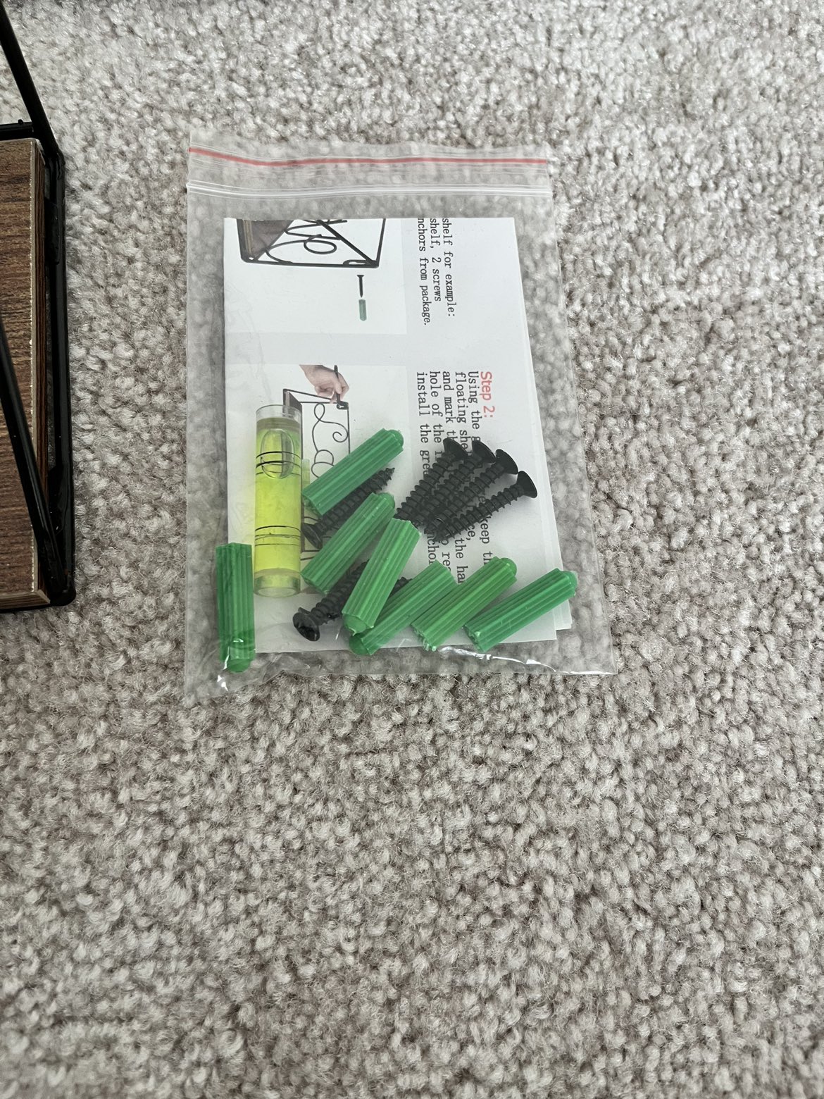 ❄️ 3 wall shelves “Live Laugh Love” image indicator(3)