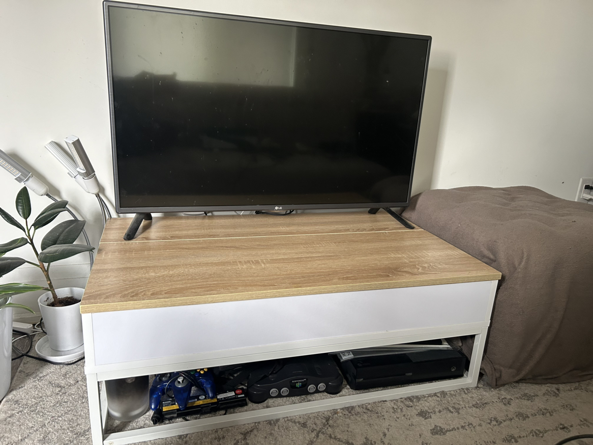 Coffee table with storage - photo 3