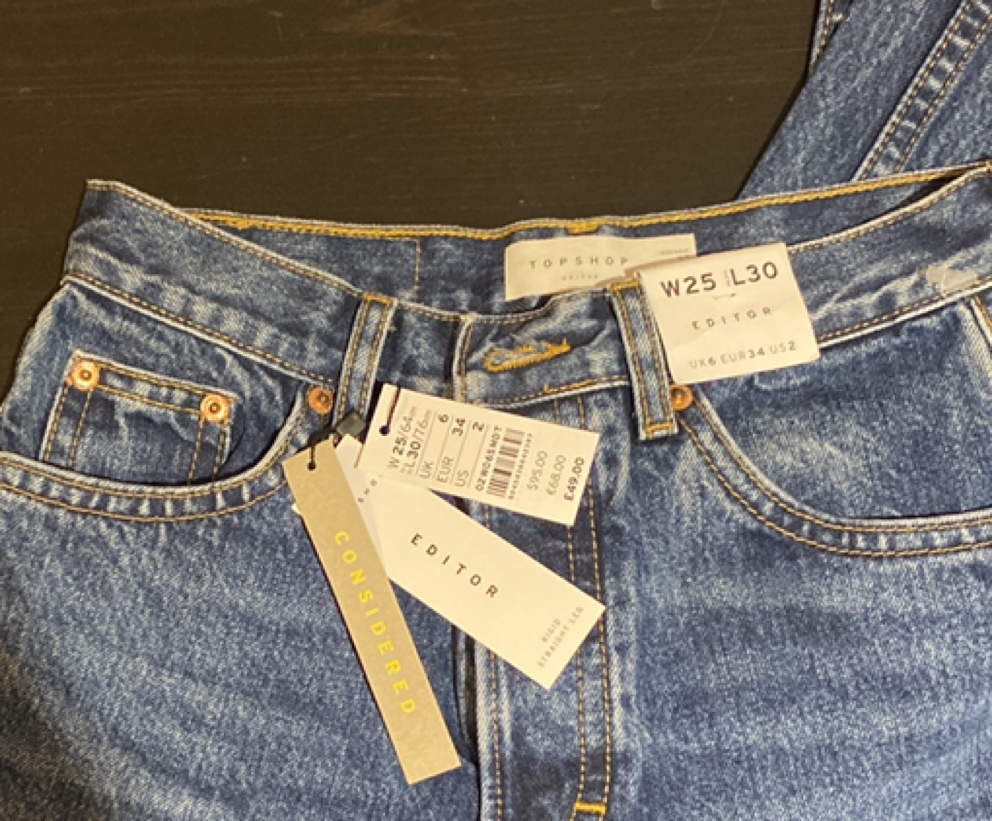 BNWT Top shop jeans - photo 2
