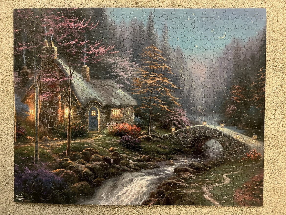 #freecycle completed puzzles - photo 5