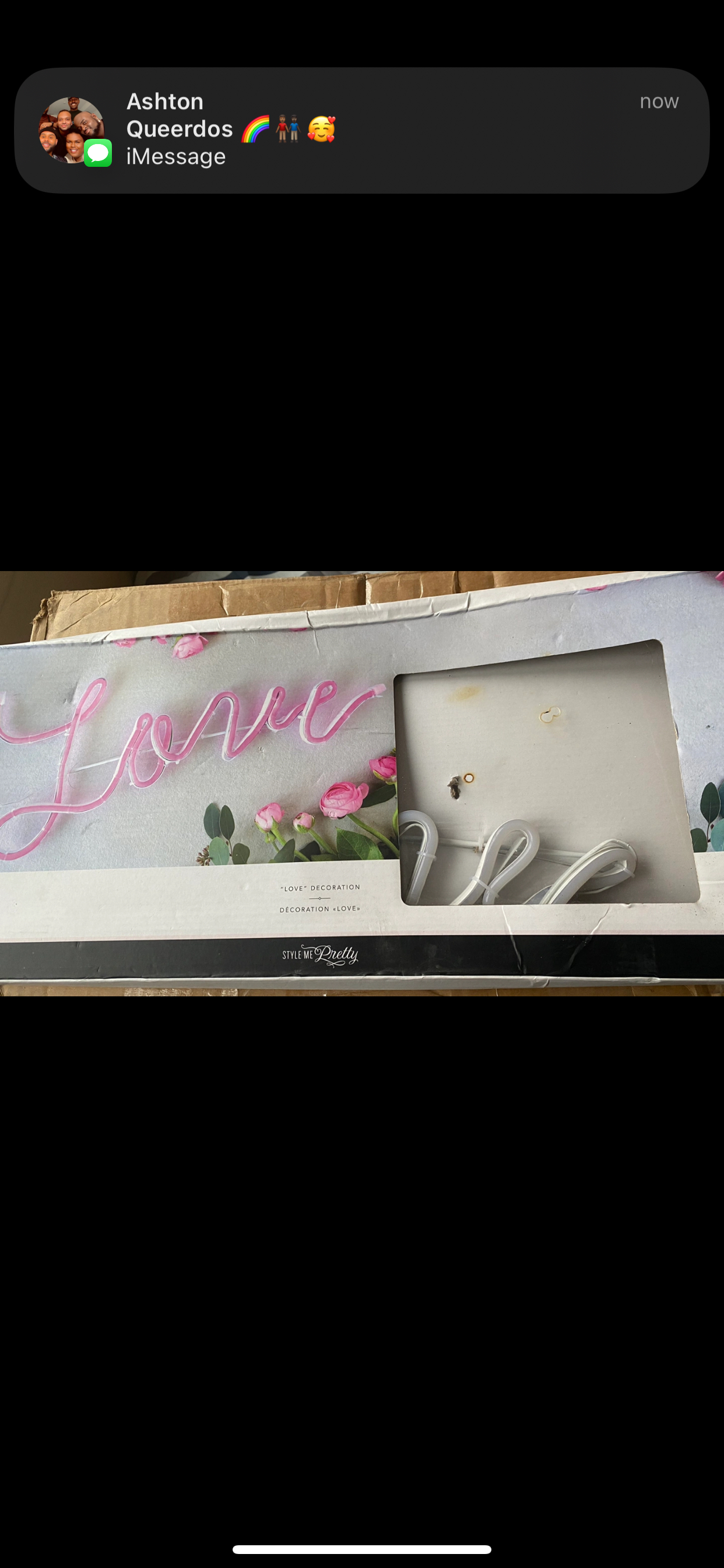 #FreeCycle pink neon “love” sign image indicator(2)