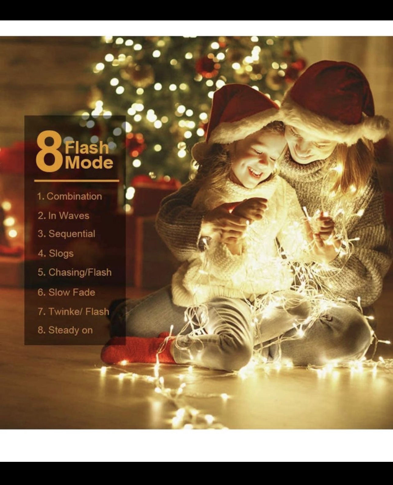 100M 1000 LEDs String Lights, image indicator(3)