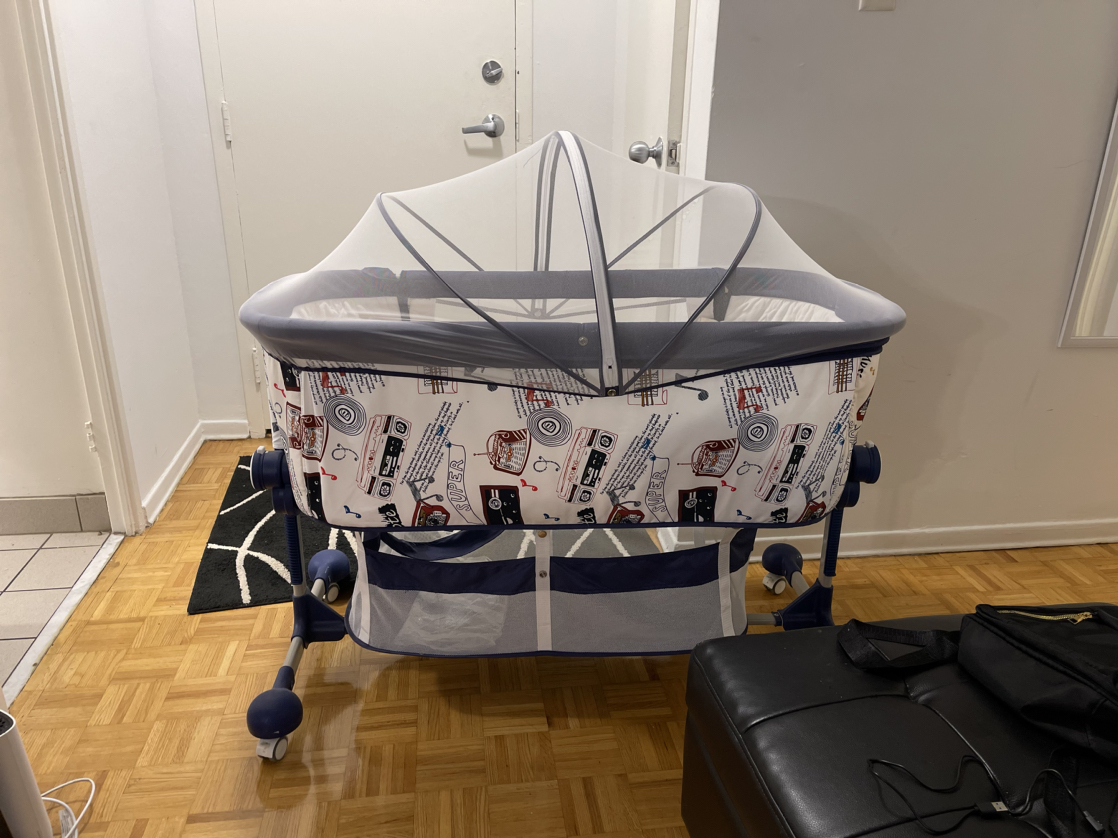 Baby bassinet and swing
