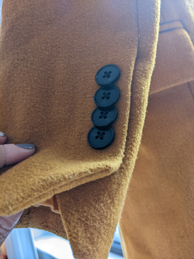 🌻✨Mustard Frank and Oak winter coat jacket small image indicator(5)