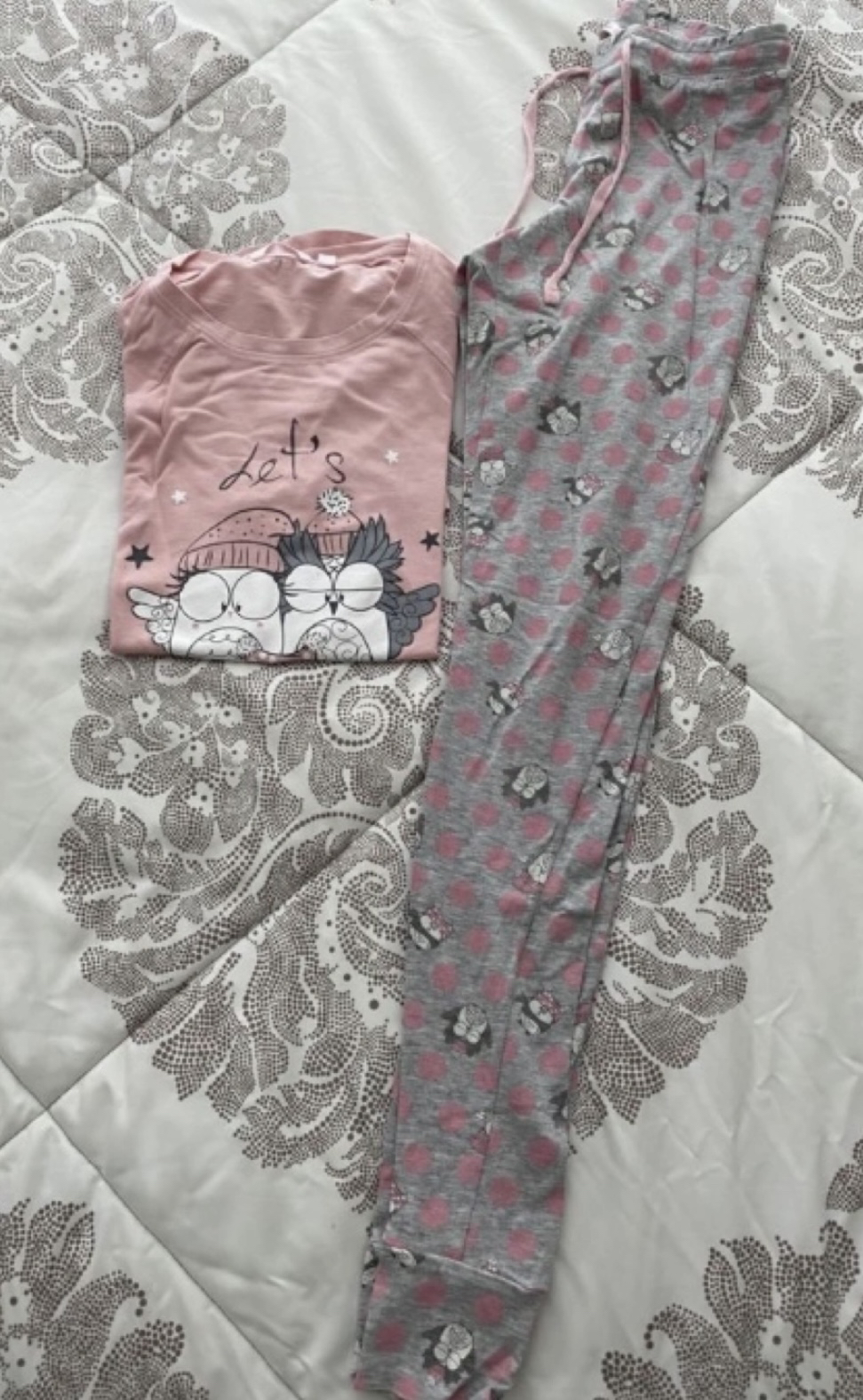 Short sleeves pjs set. Size XS image indicator(2)