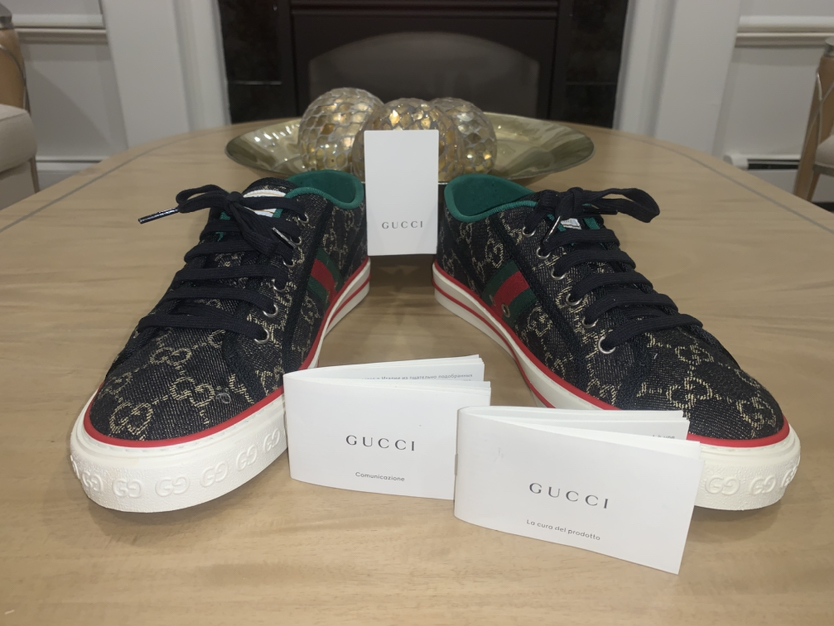 Brand New Gucci 1977 Tennis Sneakers image indicator(7)