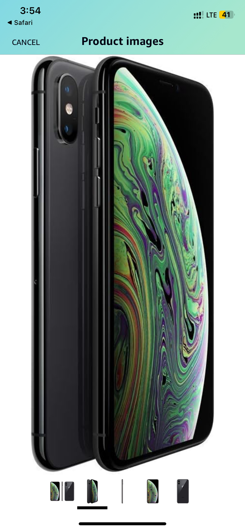 iPhone XR 64 gig 9.9 /10 condition. Black on black - photo 2