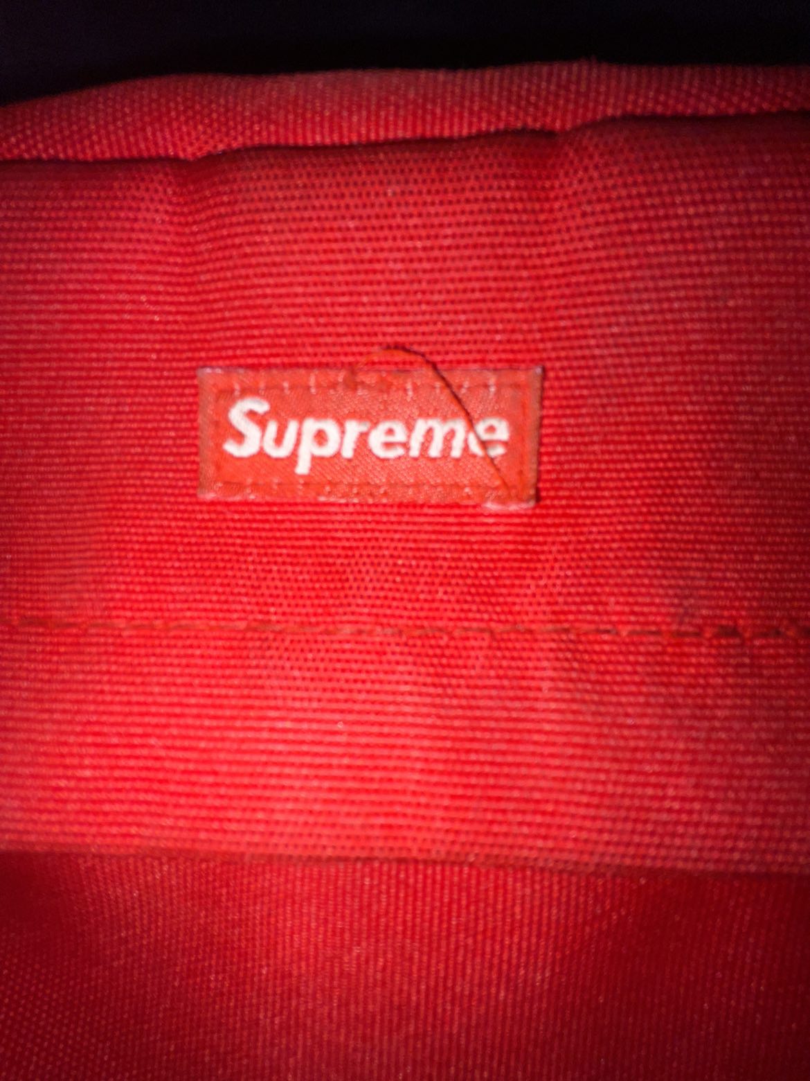 Supreme SS18 Red Side Bag - photo 4