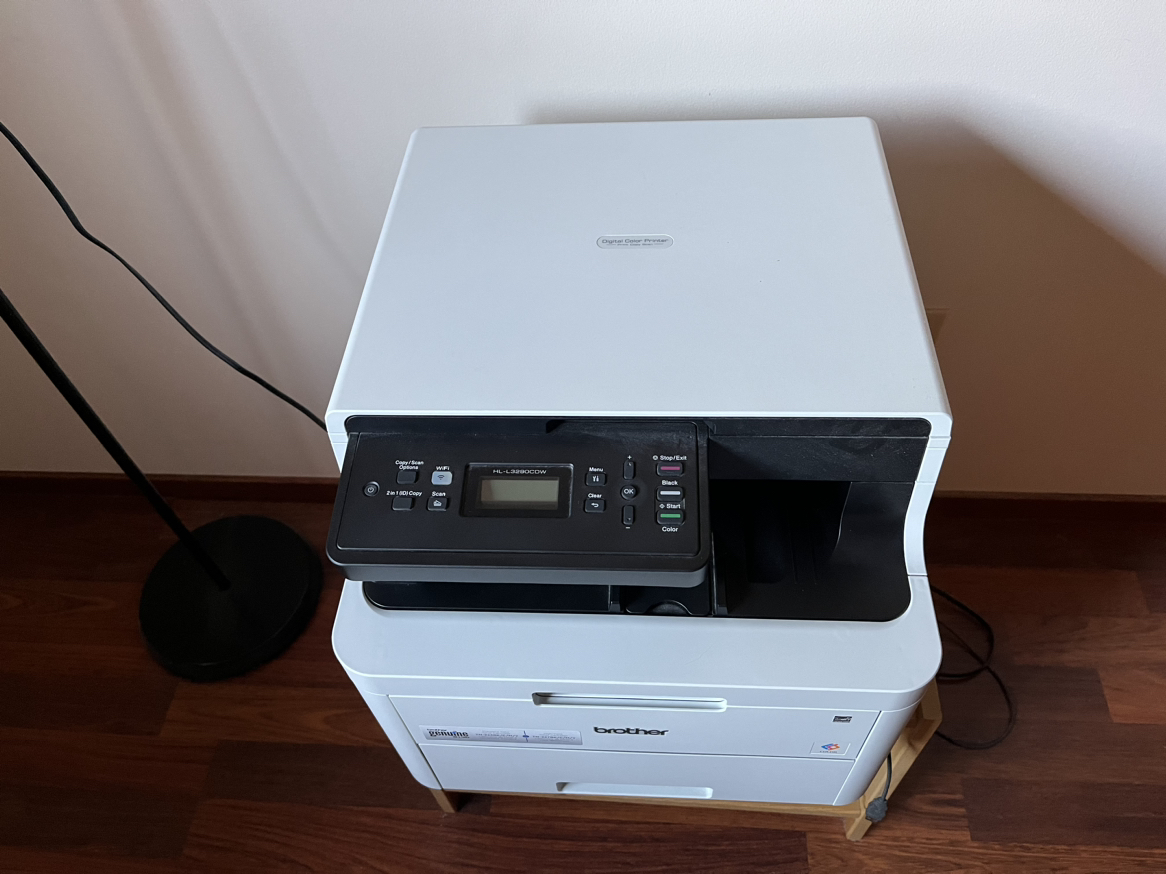 Printer with new cartridges Brother HL-L3290CDW Digital Laser - photo 2
