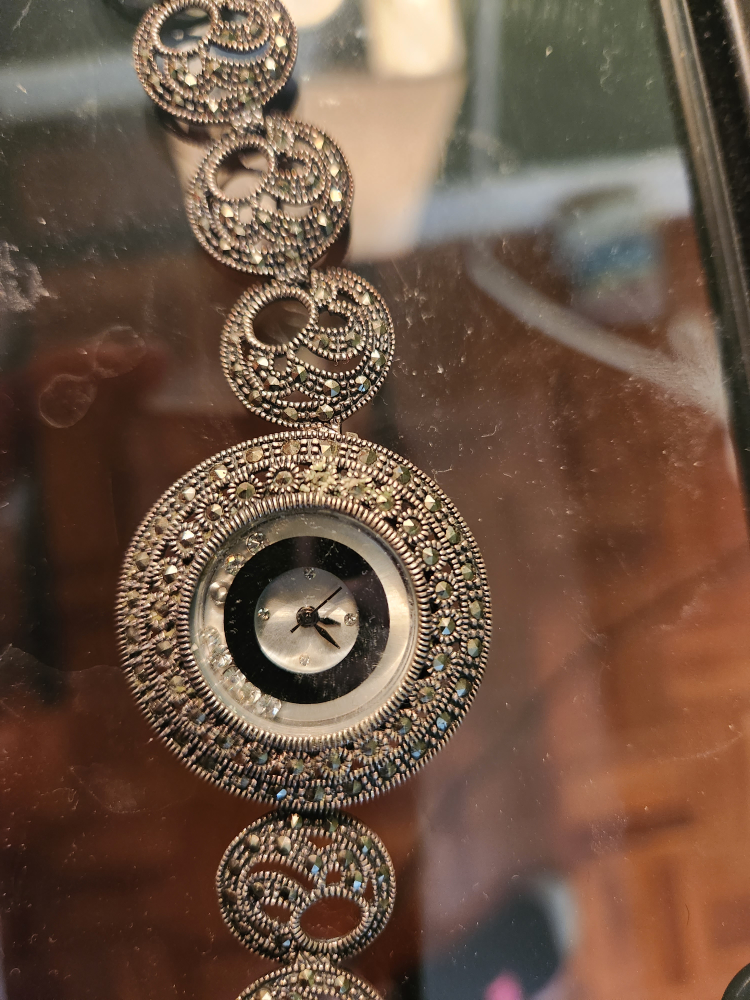 Silver women's watch