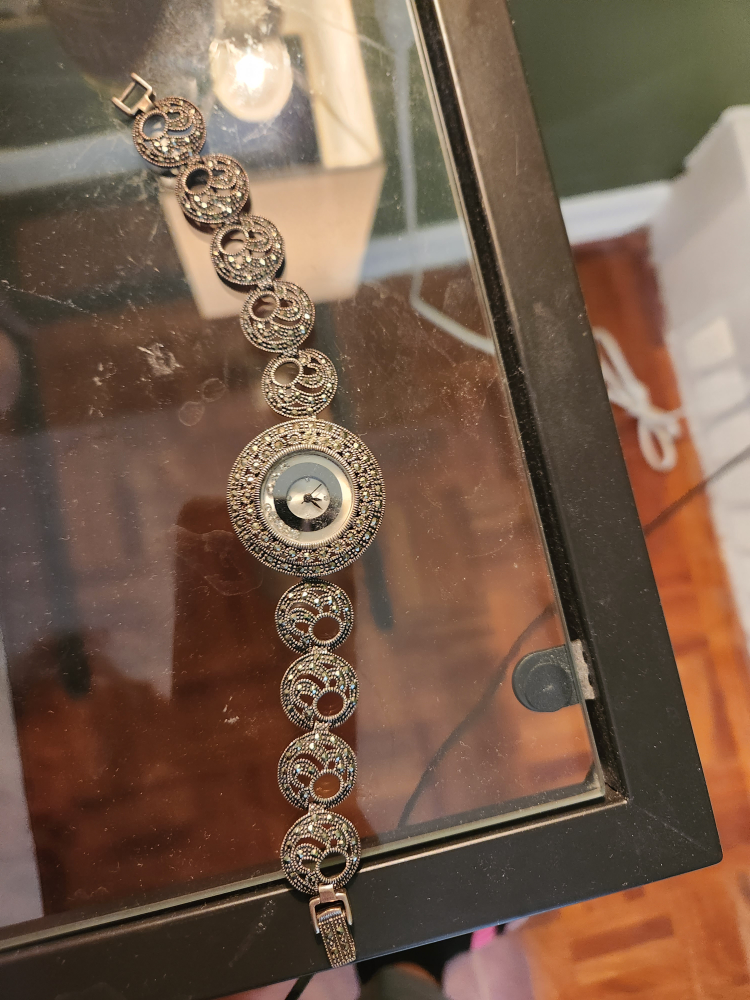 Silver women's watch - photo 2