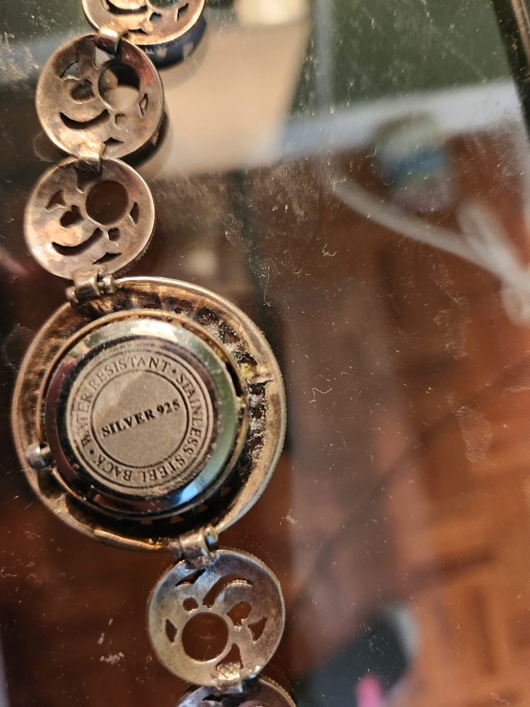Silver women's watch - photo 3