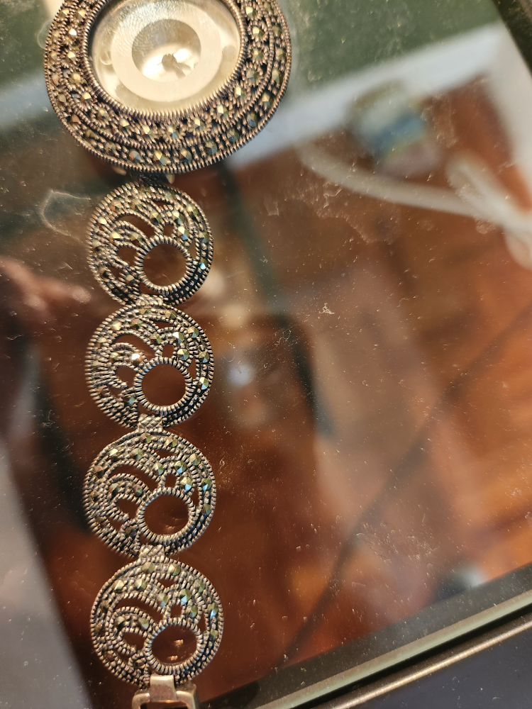 Silver women's watch - photo 4