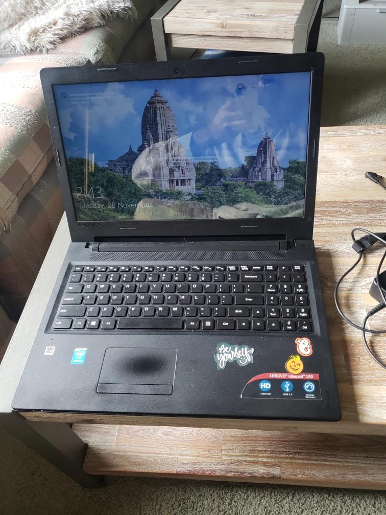 Lenovo IdeaPad 100 laptop -15IBD Type 80QQ