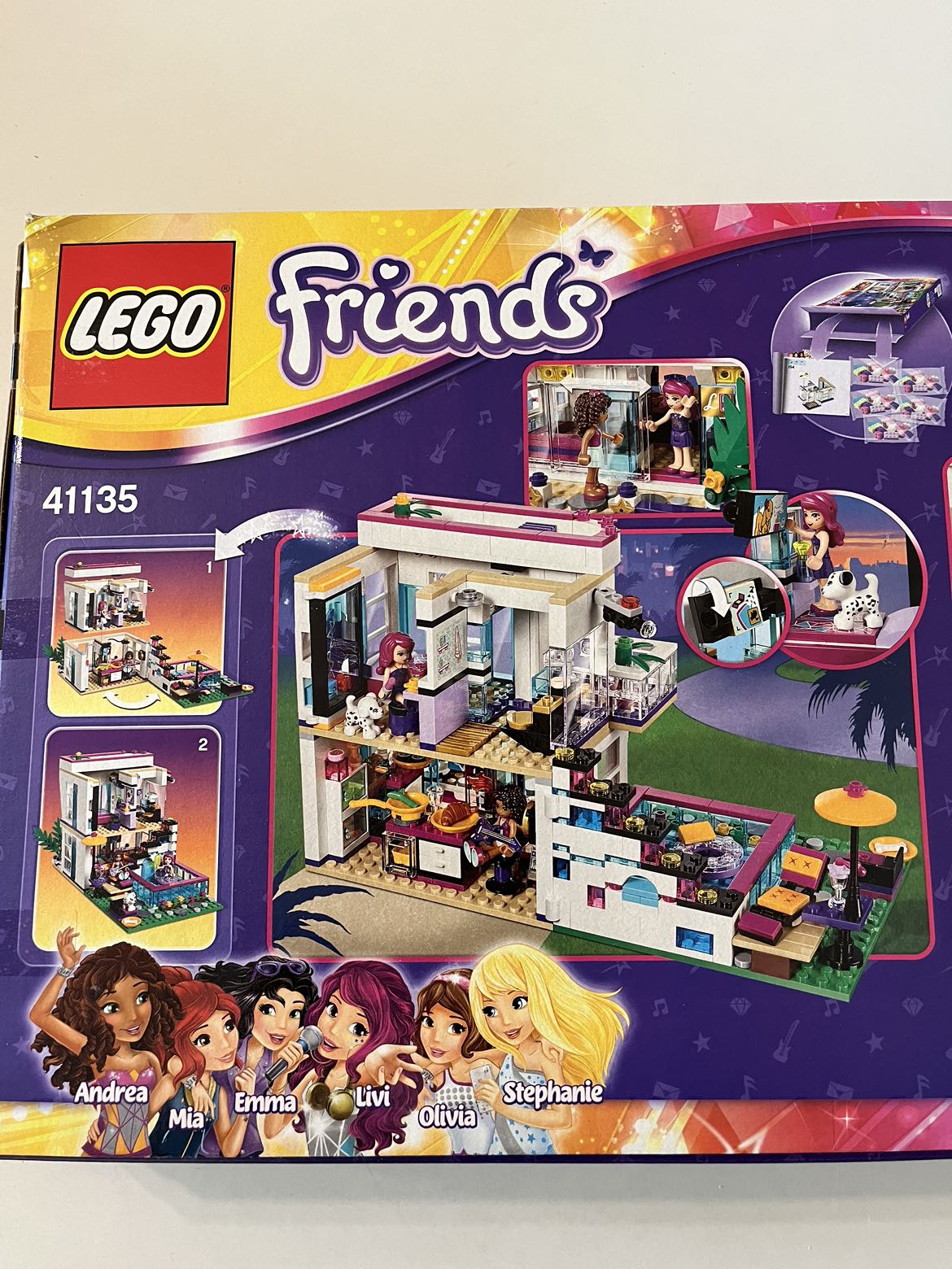 Lego 41135 Friends Livi’s Pop Star House - photo 3