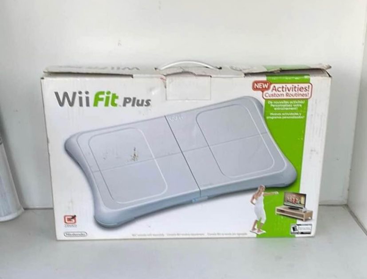 Wii fit with two discs image indicator(2)
