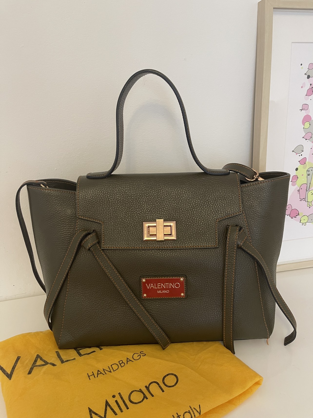 Valentino Satchel Bag - Made in Italy