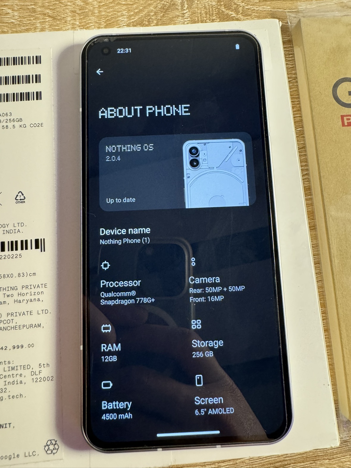 Nothing phone 1 12/256gb - photo 5