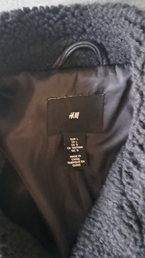 Rarely Worn H&M Faux Leather Biker's Jacket Men's Large - photo 3