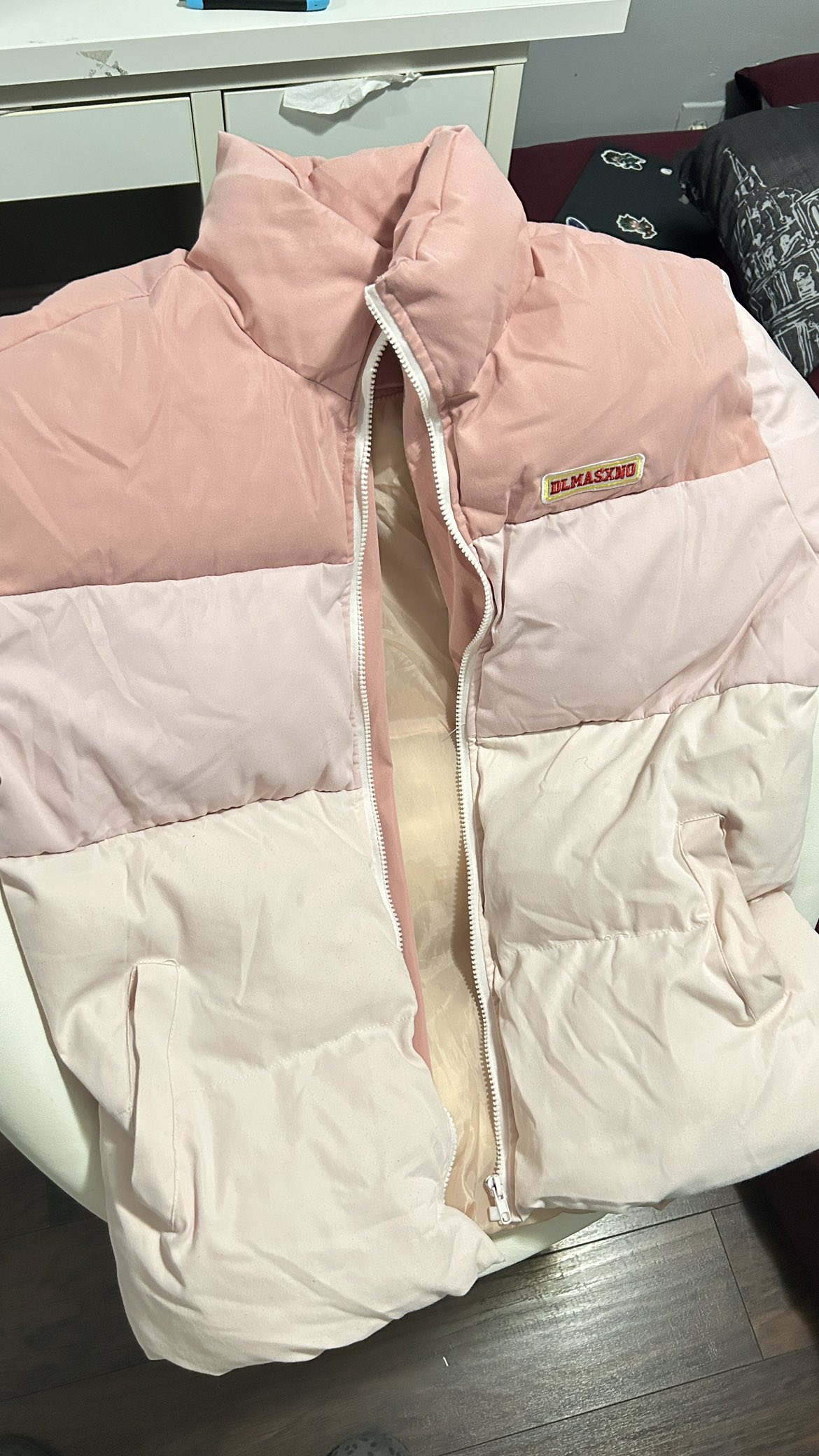 pink puffer