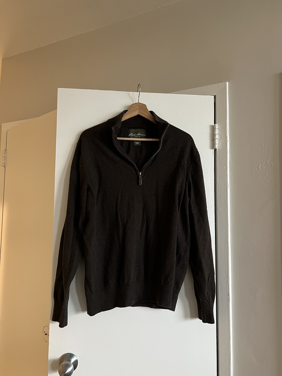 Eddie Bauer Sweater Cashemere/cotton blend thumbnail