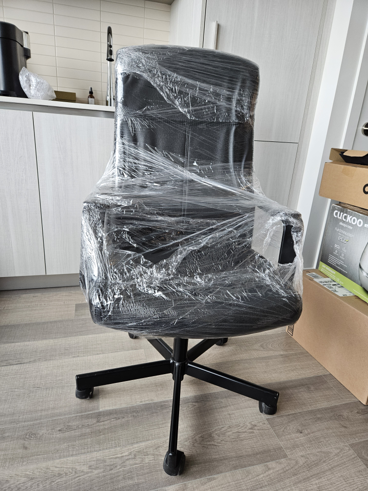 Office Chair, cleanly wrapped $20