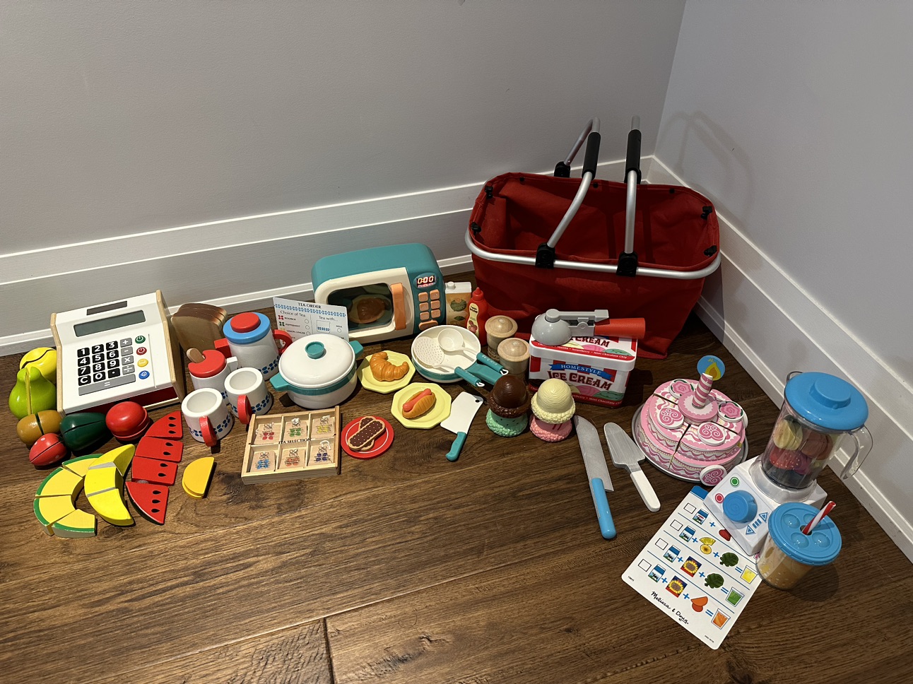 Kids Ice Cream, Tea, Smoothie, Microwave, Cash Register