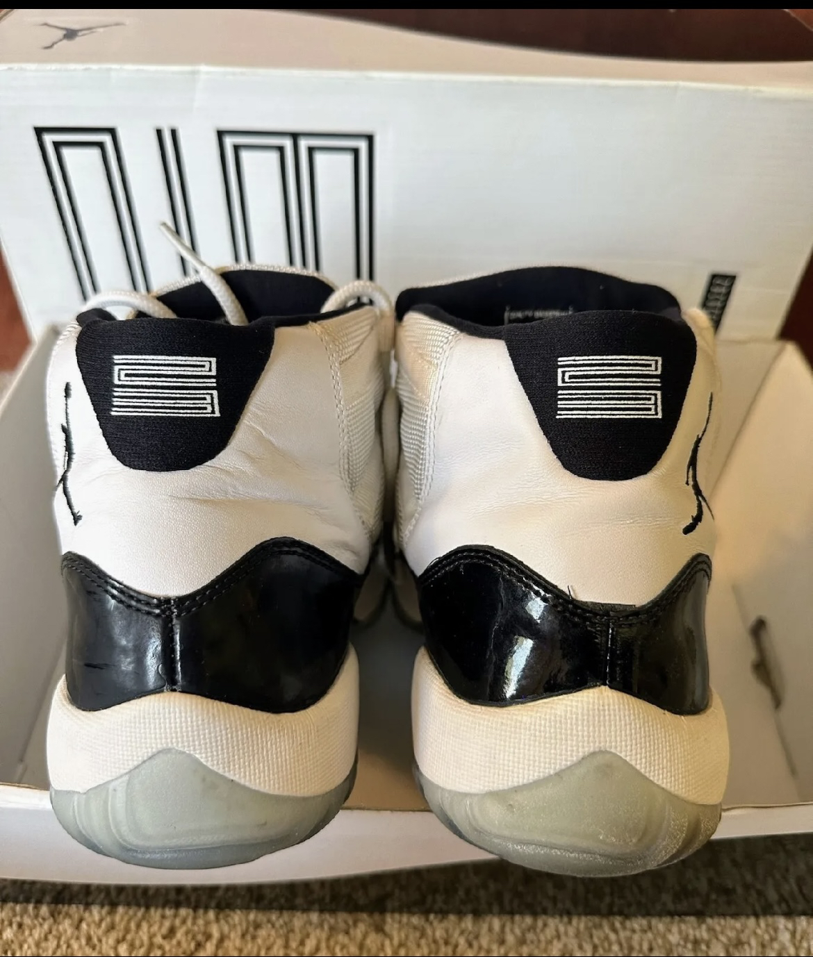 (US 10.5M) UA Jordan 11 Concord 2011 - photo 2