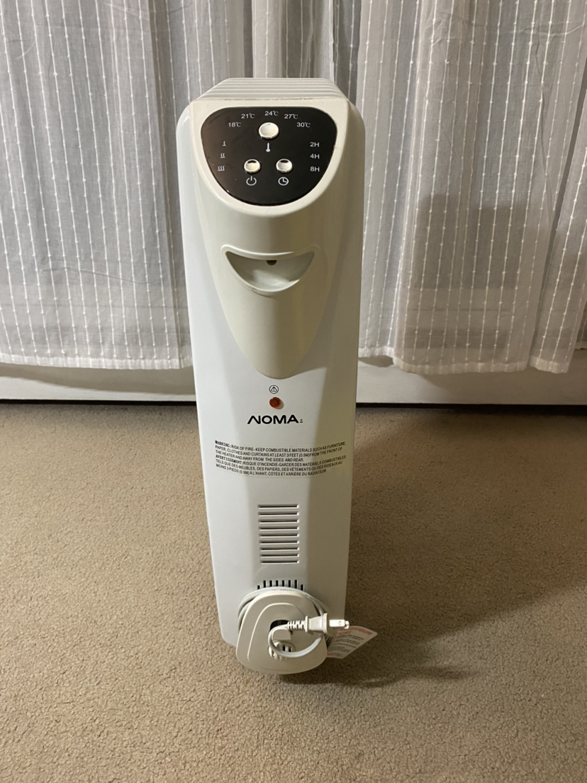 NOMA Portable Heater (Like New, Price Negotiable)