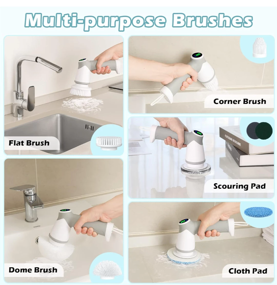 NEW!  Electric Cleaning Brush