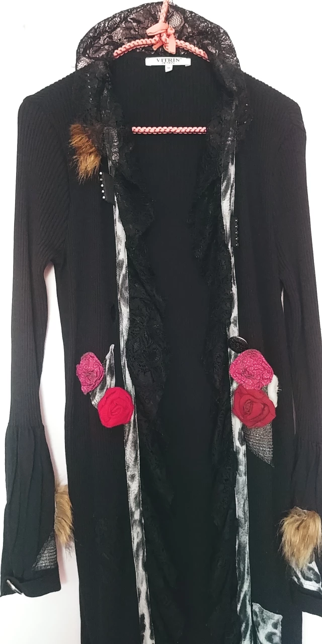 Unique Designed Long Cardigan image indicator(4)