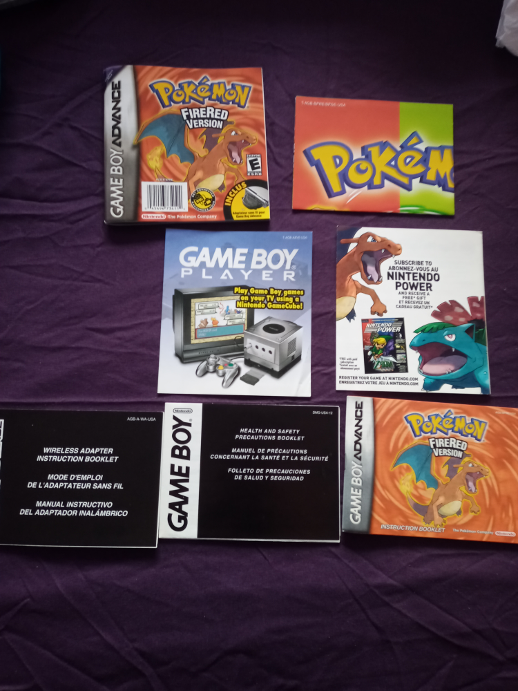 Pokemon FireRed - Almost CIB! image indicator(3)