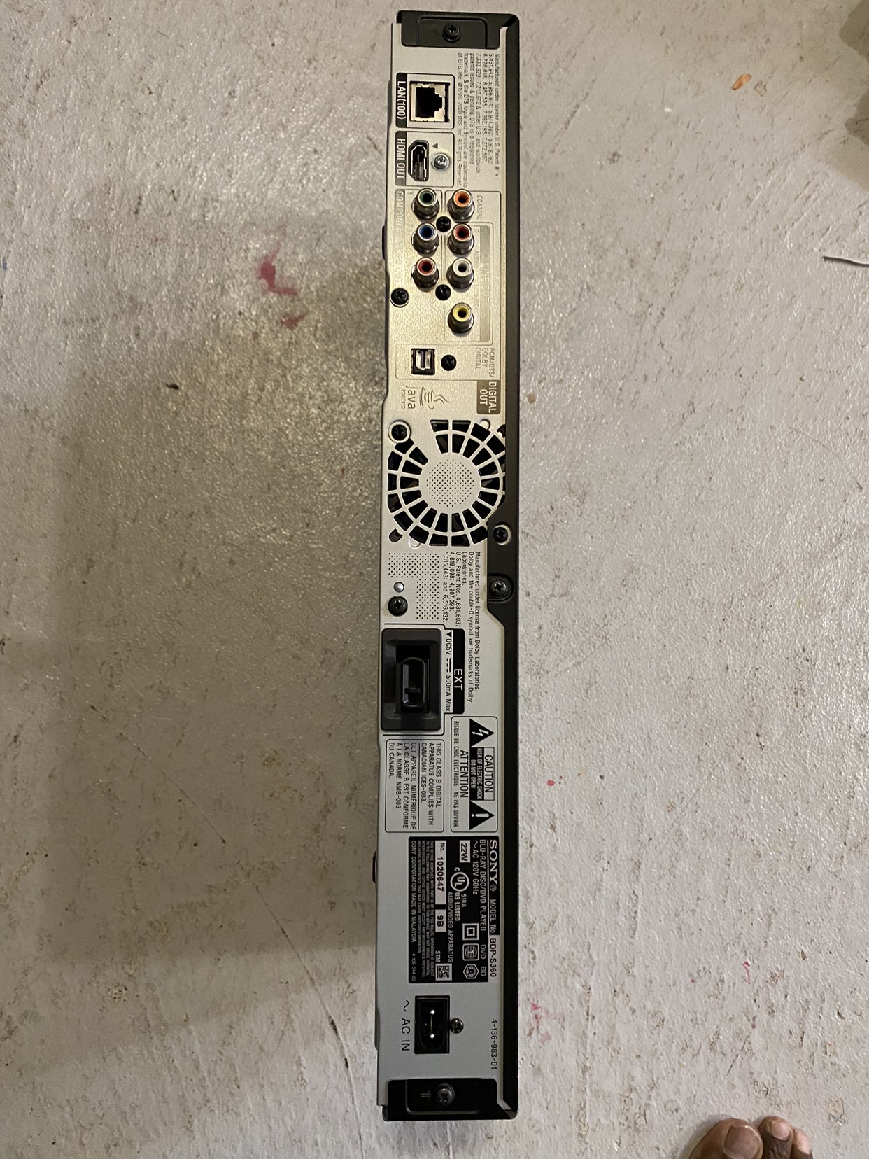 Sony Bluray player - photo 2